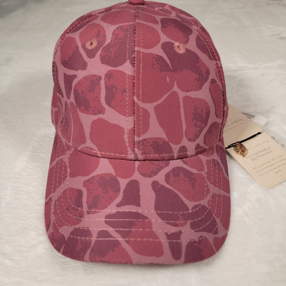Quagga Green Label Baseball Cap In Pink, OS